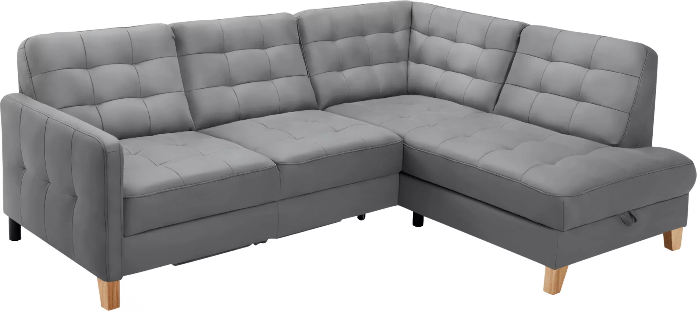 exxpo - sofa fashion Ecksofa "Elio, L-Form", wahlweise mit Bettfunktion und günstig online kaufen