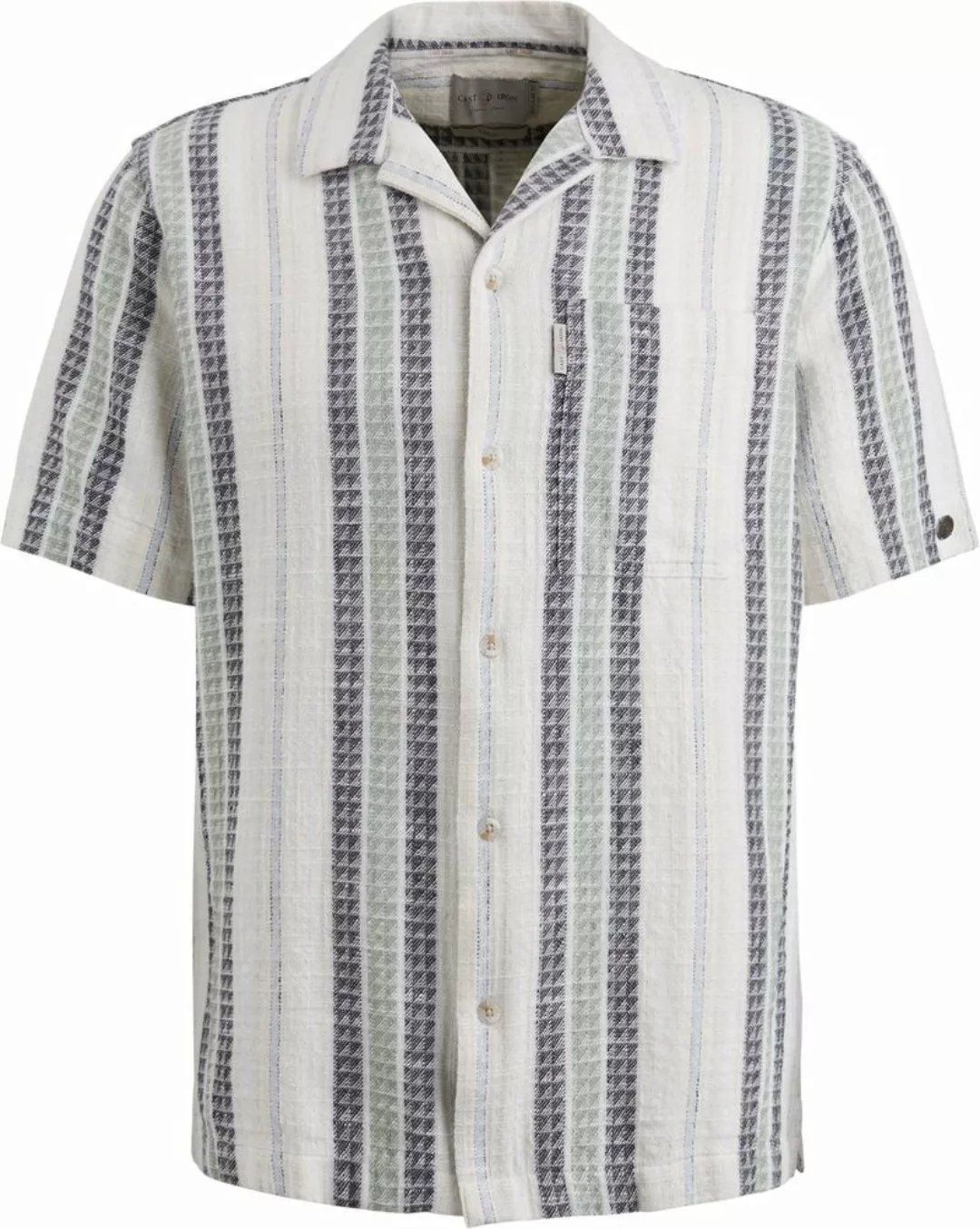 Cast Iron Kurzarm-Shirt Stripe - Größe XXL günstig online kaufen