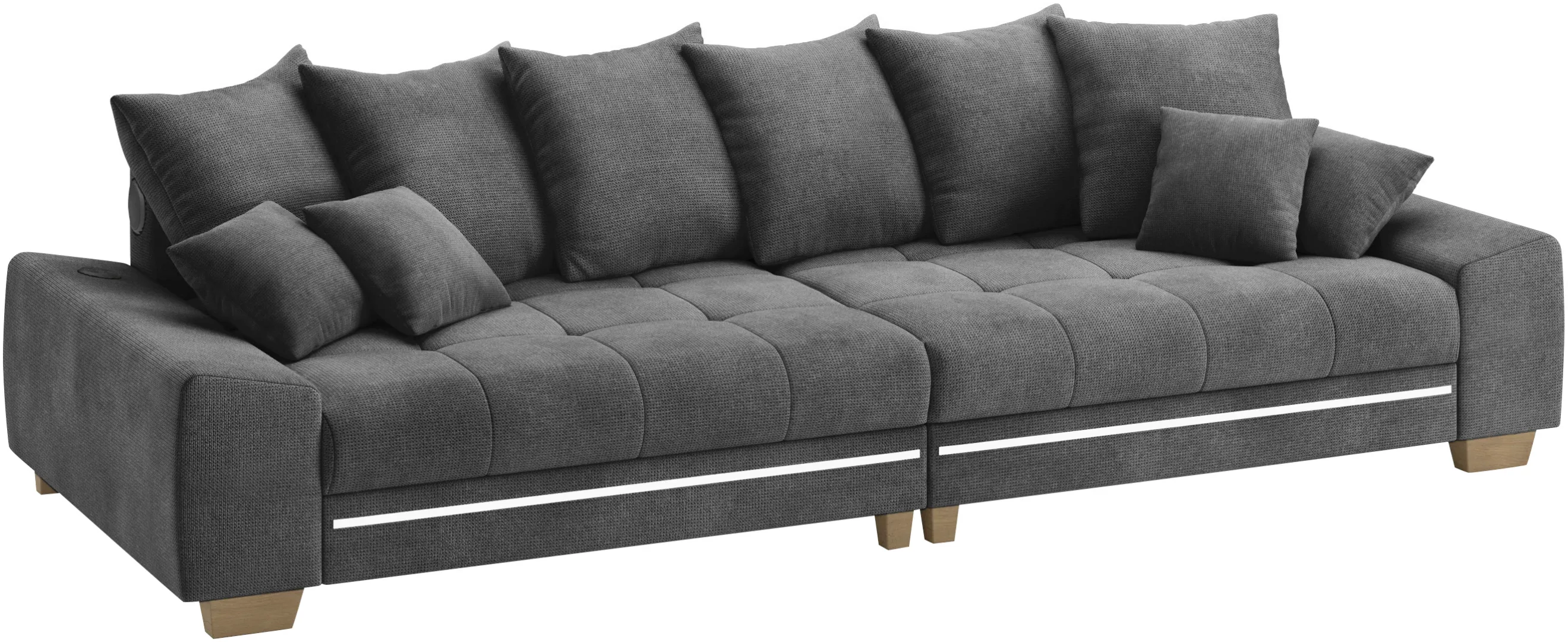 Mr. Couch Big-Sofa "Nikita II", RGB-LED, Bluetooth-Soundsystem, wahlweise m günstig online kaufen