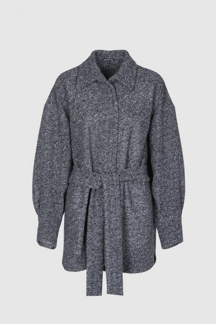 Boscana Wolljacke Jacke aus Wolle in Dunkelgrau günstig online kaufen