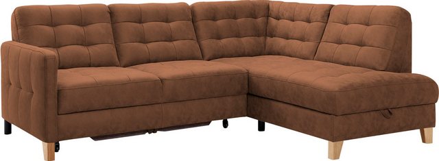 exxpo - sofa fashion Ecksofa "Elio, kompakt und komfortabel, bequem, zeitlo günstig online kaufen