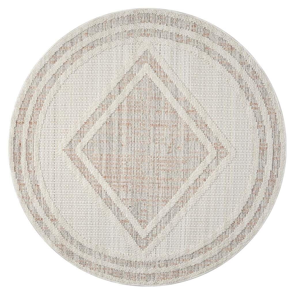 Carpet City Teppich LINDO 8853, rund, günstig online kaufen