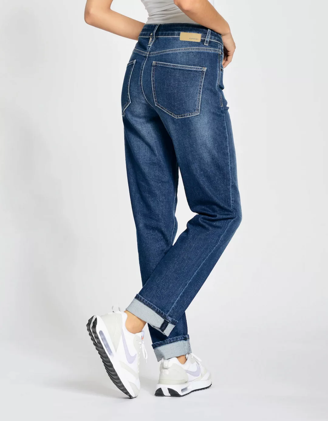 GANG Straight-Jeans 94SOLEY exklusives Design mit Used-Effekten günstig online kaufen