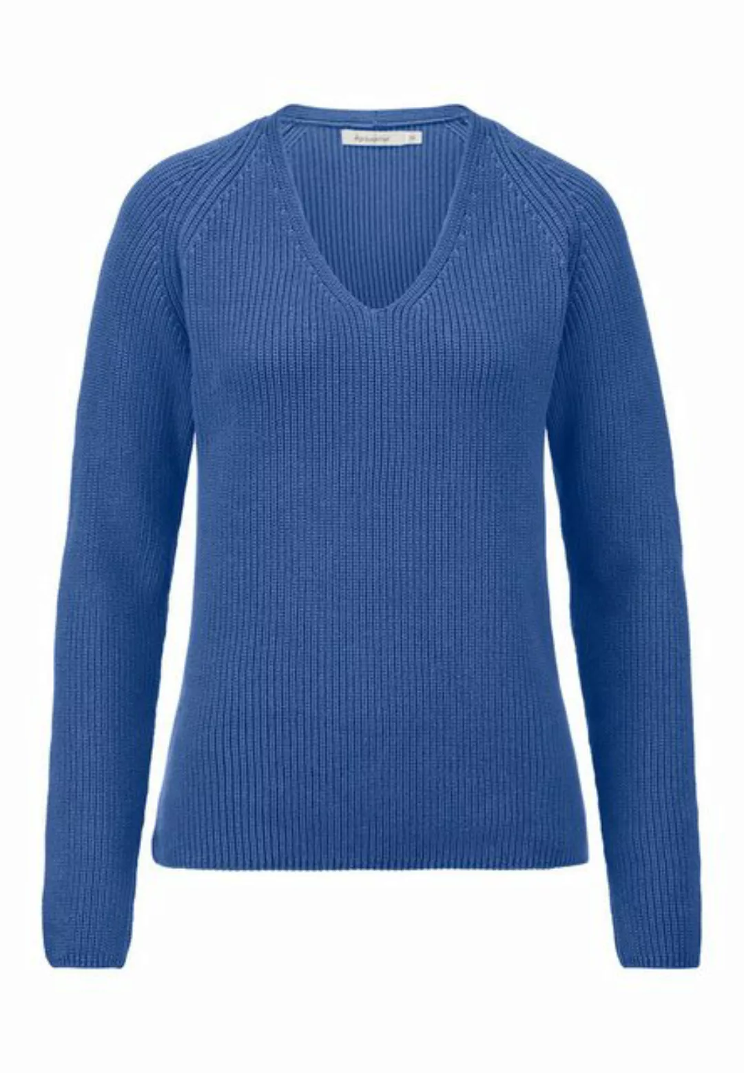 Hessnatur Strickpullover aus reiner Bio-Baumwolle (1-tlg) günstig online kaufen