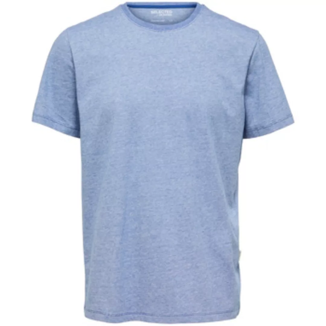 Selected Homme Herren Rundhals T-Shirt SLHASPEN MINI STRIPE - Regular Fit günstig online kaufen