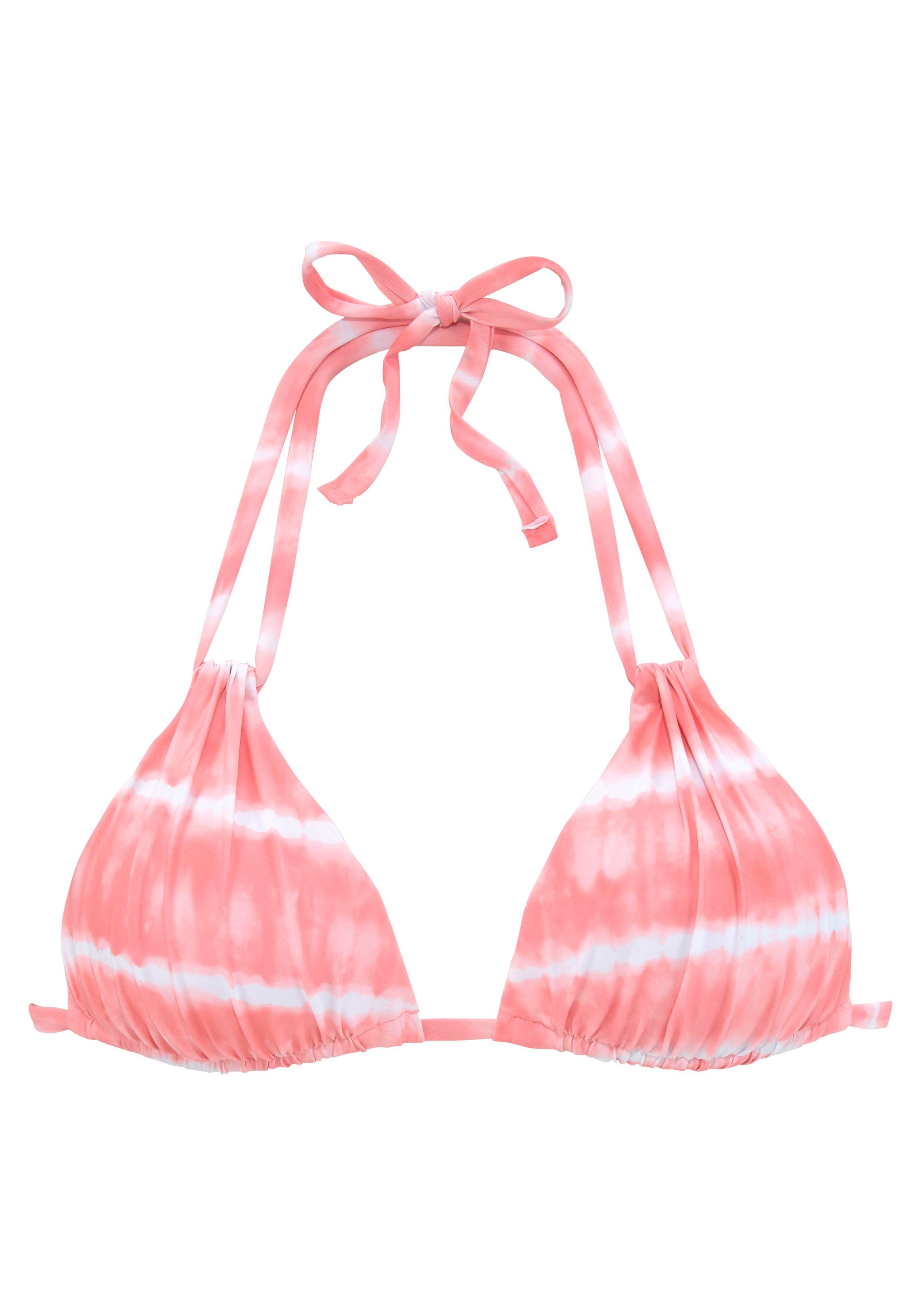 s.Oliver Triangel-Bikini-Top Enja, mit Batikdruck günstig online kaufen