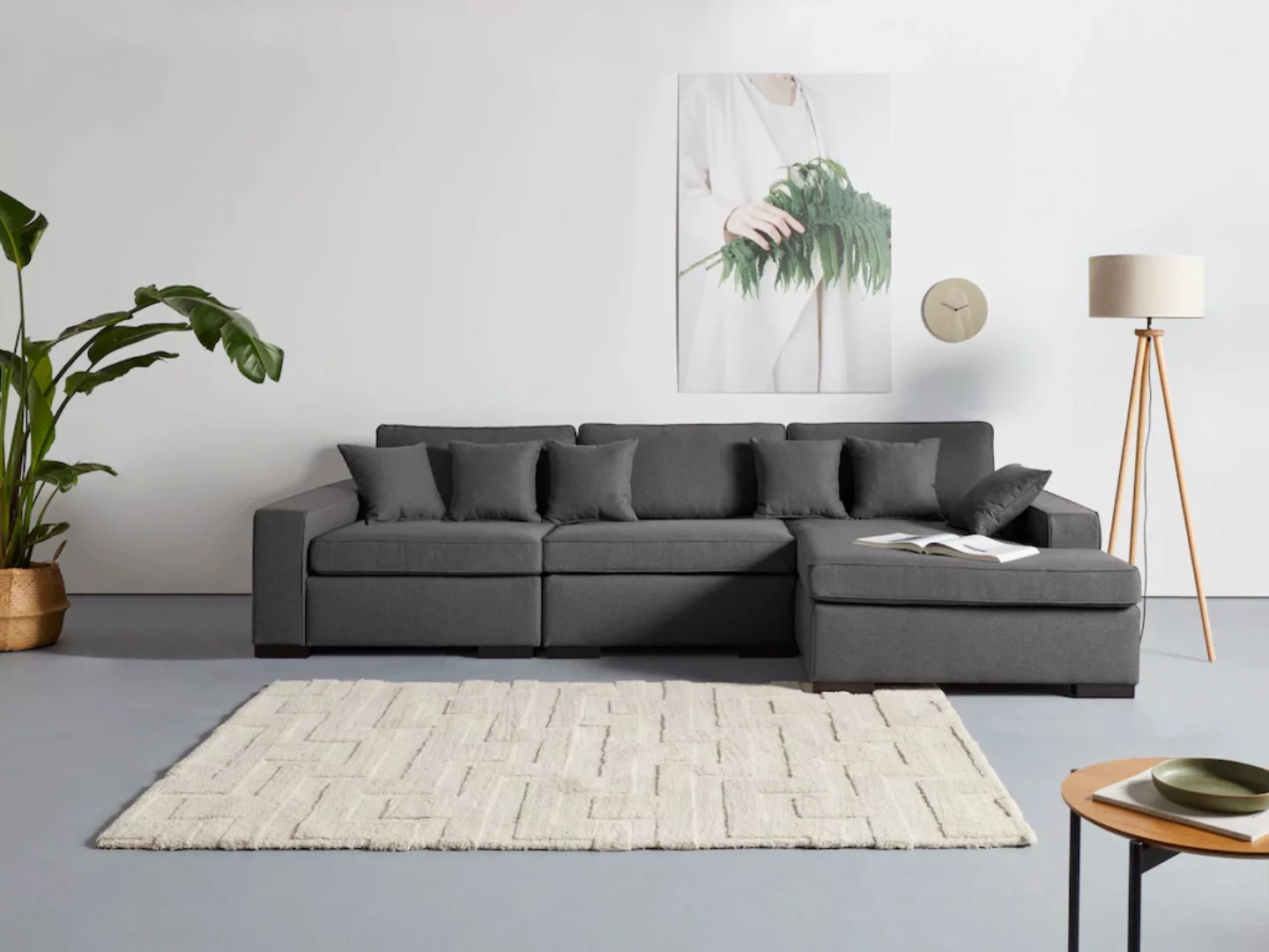 Guido Maria Kretschmer Home&Living Ottomane "Skara L-Form", Lounge-Sofa mit günstig online kaufen