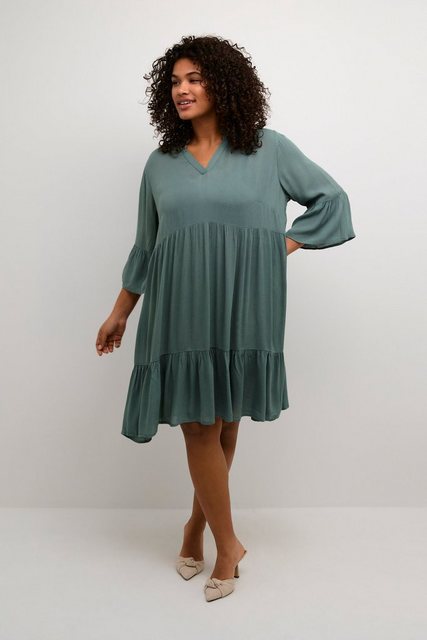 KAFFE Curve Jerseykleid Kleid KCmariana Große Größen günstig online kaufen