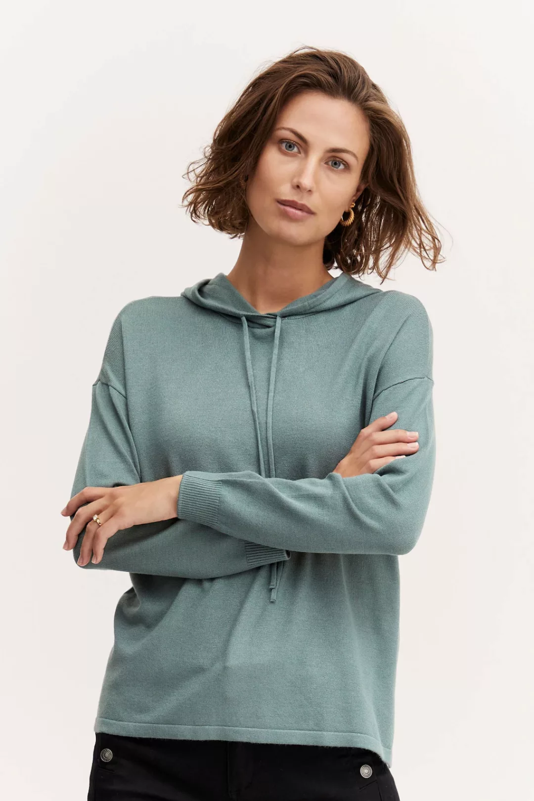 fransa Kapuzenpullover Fransa FRBlume günstig online kaufen