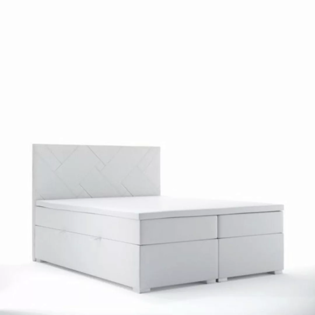 JVmoebel Boxspringbett Luxus Designer Schlafzimmer Polstermöbel Doppelbett günstig online kaufen