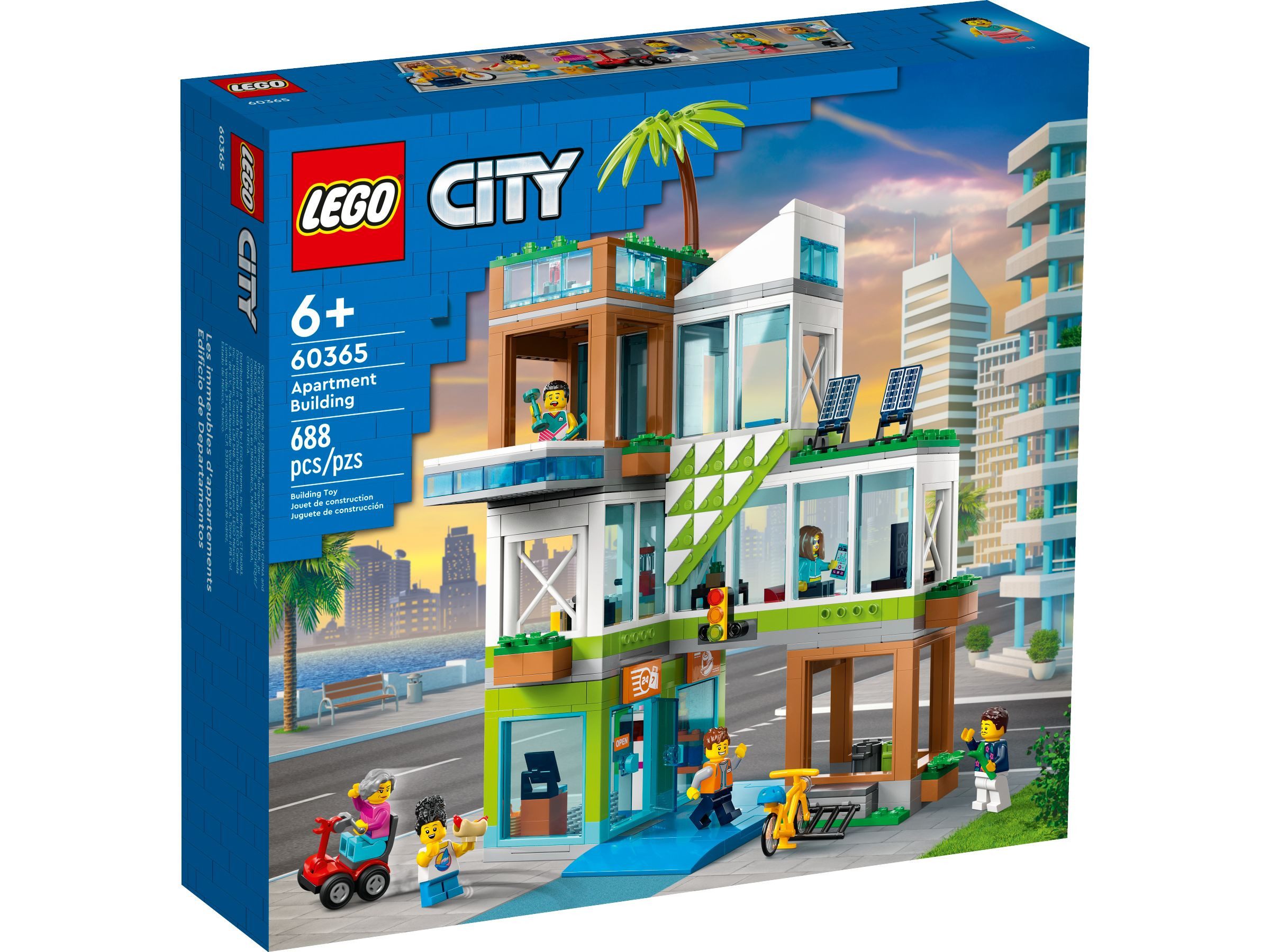 LEGO® LEGO® City 60365 Appartementhaus Konstruktionsspielsteine günstig online kaufen