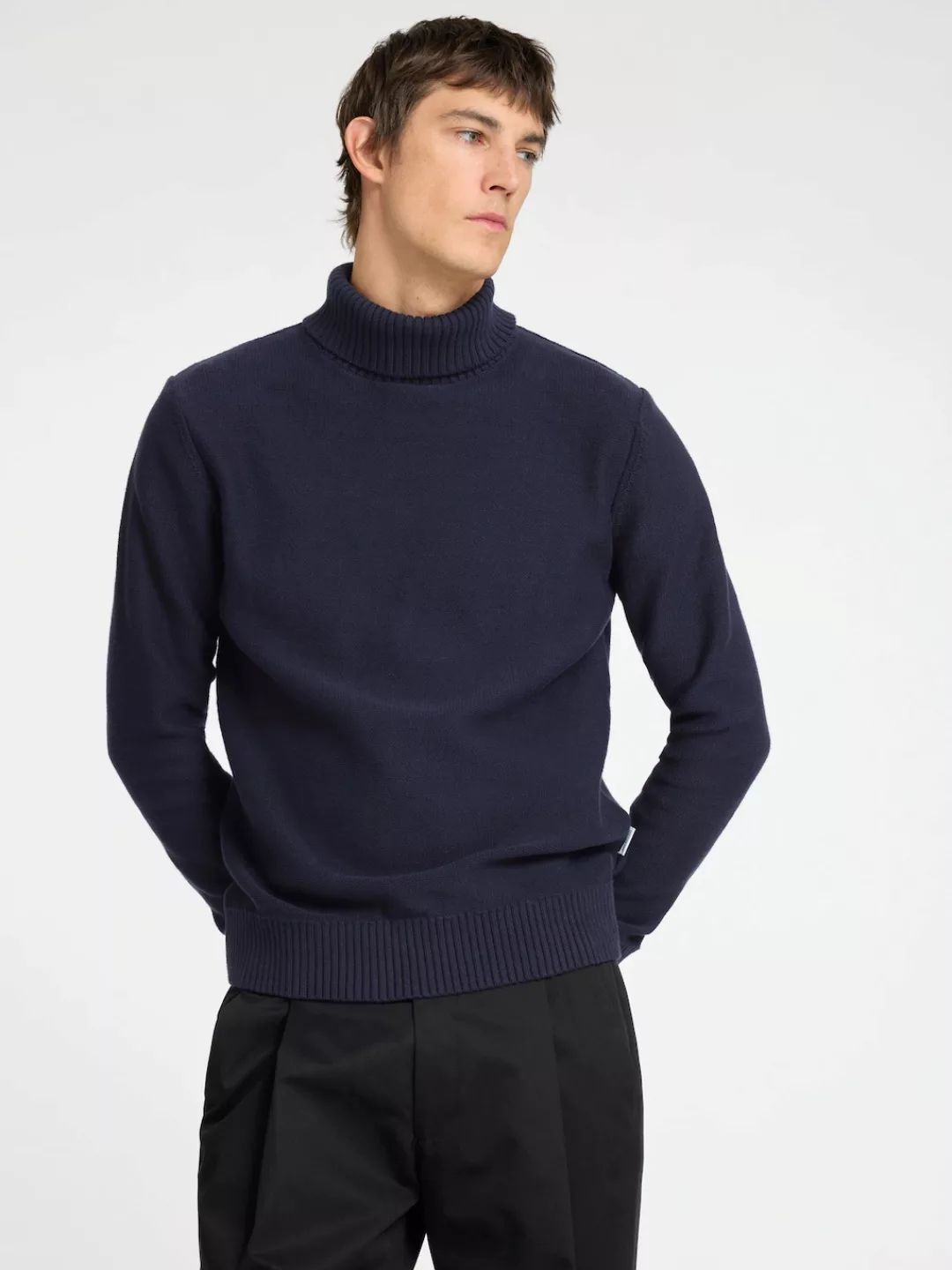 SELECTED HOMME Rollkragenpullover SLHAXEL LS KNIT ROLL NECK NOOS günstig online kaufen