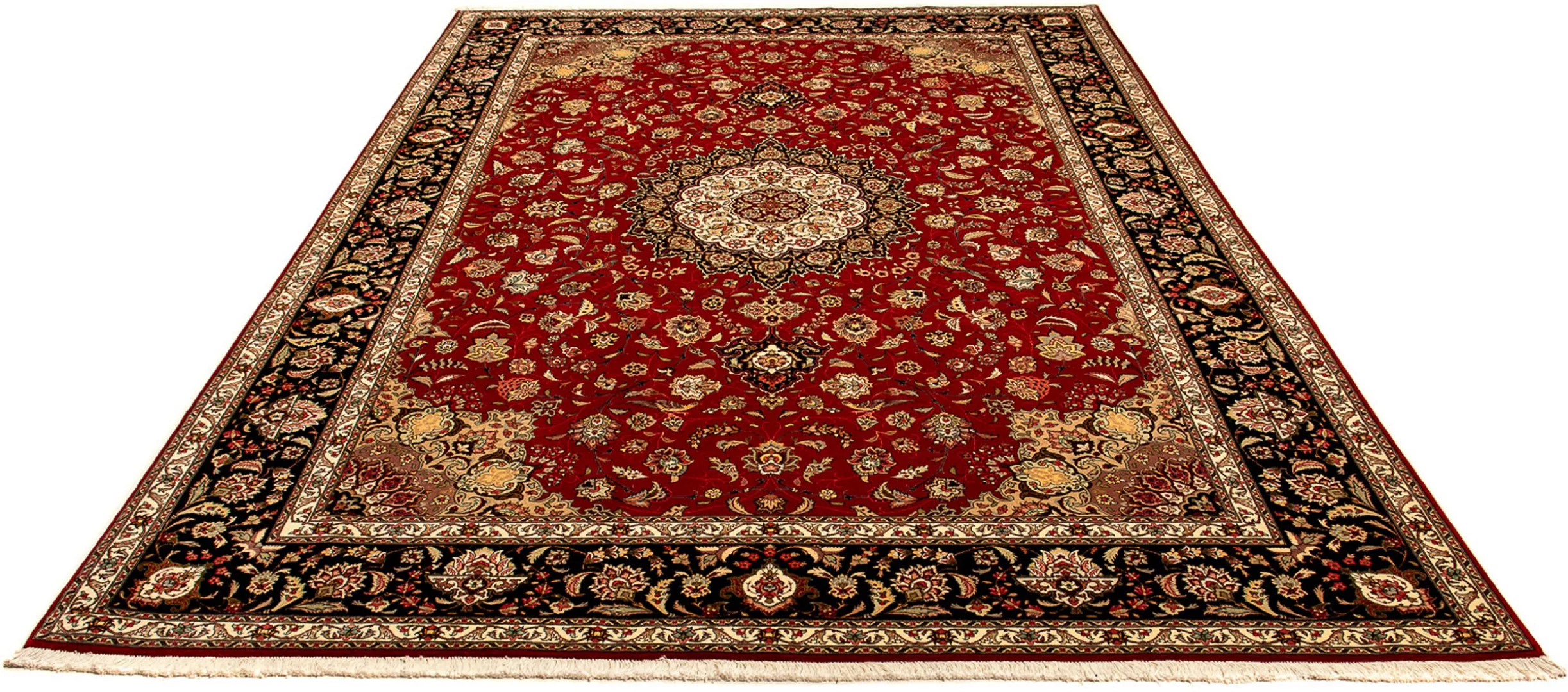 morgenland Orientteppich »Perser - Täbriz - Royal - 350 x 253 cm - rot«, re günstig online kaufen