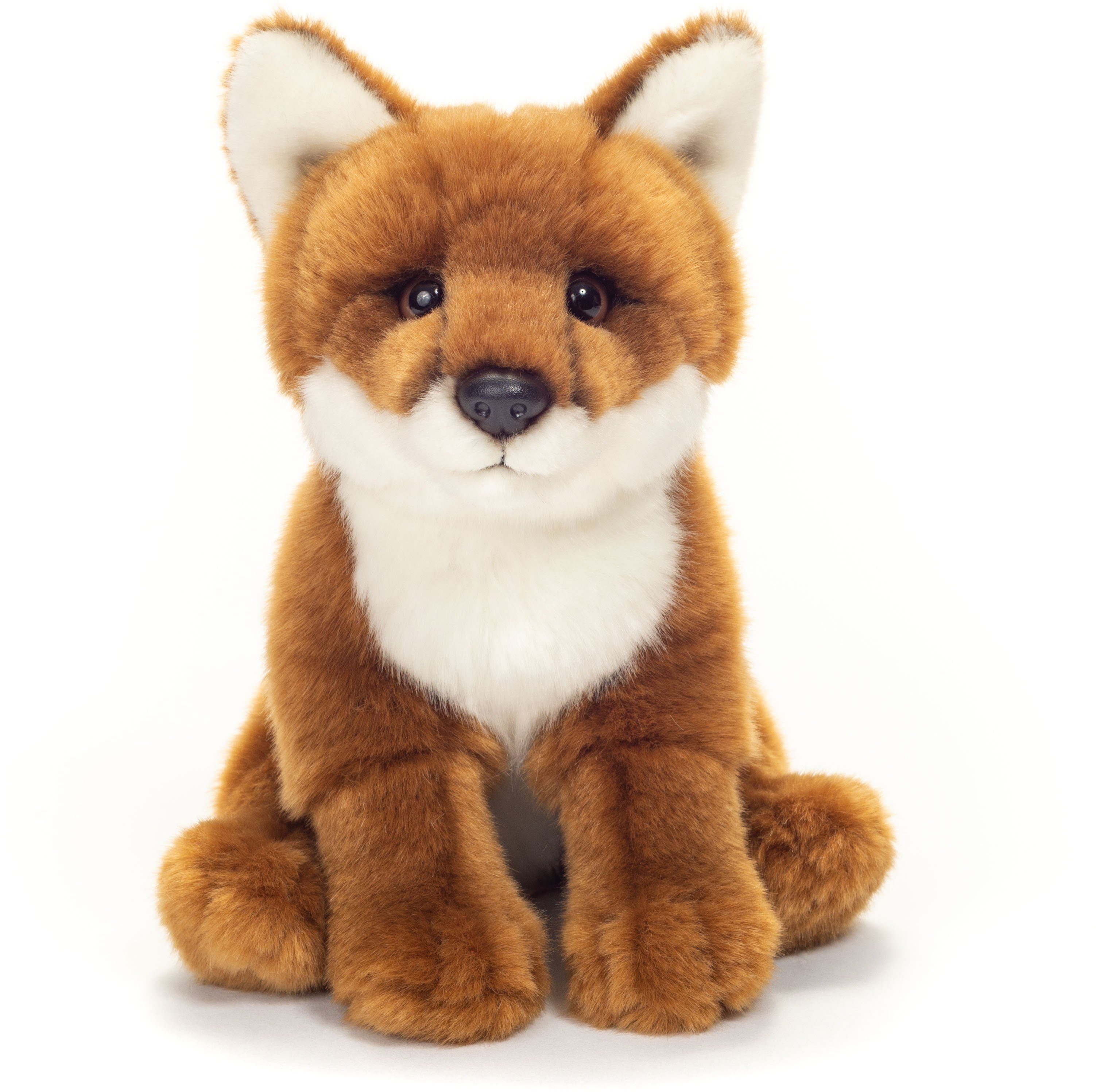 Teddy Hermann® Kuscheltier Fuchs sitzend rotbraun, günstig online kaufen