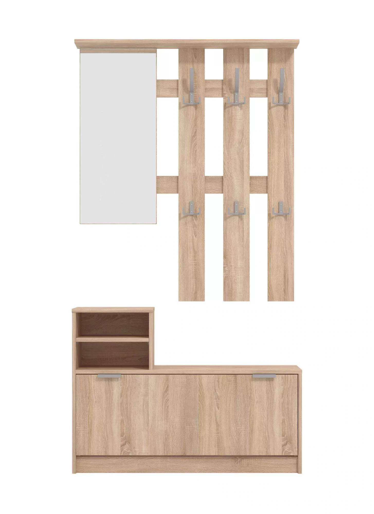 INOSIGN Garderoben-Set "Ravenna Flurgarderobe, Dielenschrank, Kompaktgarder günstig online kaufen