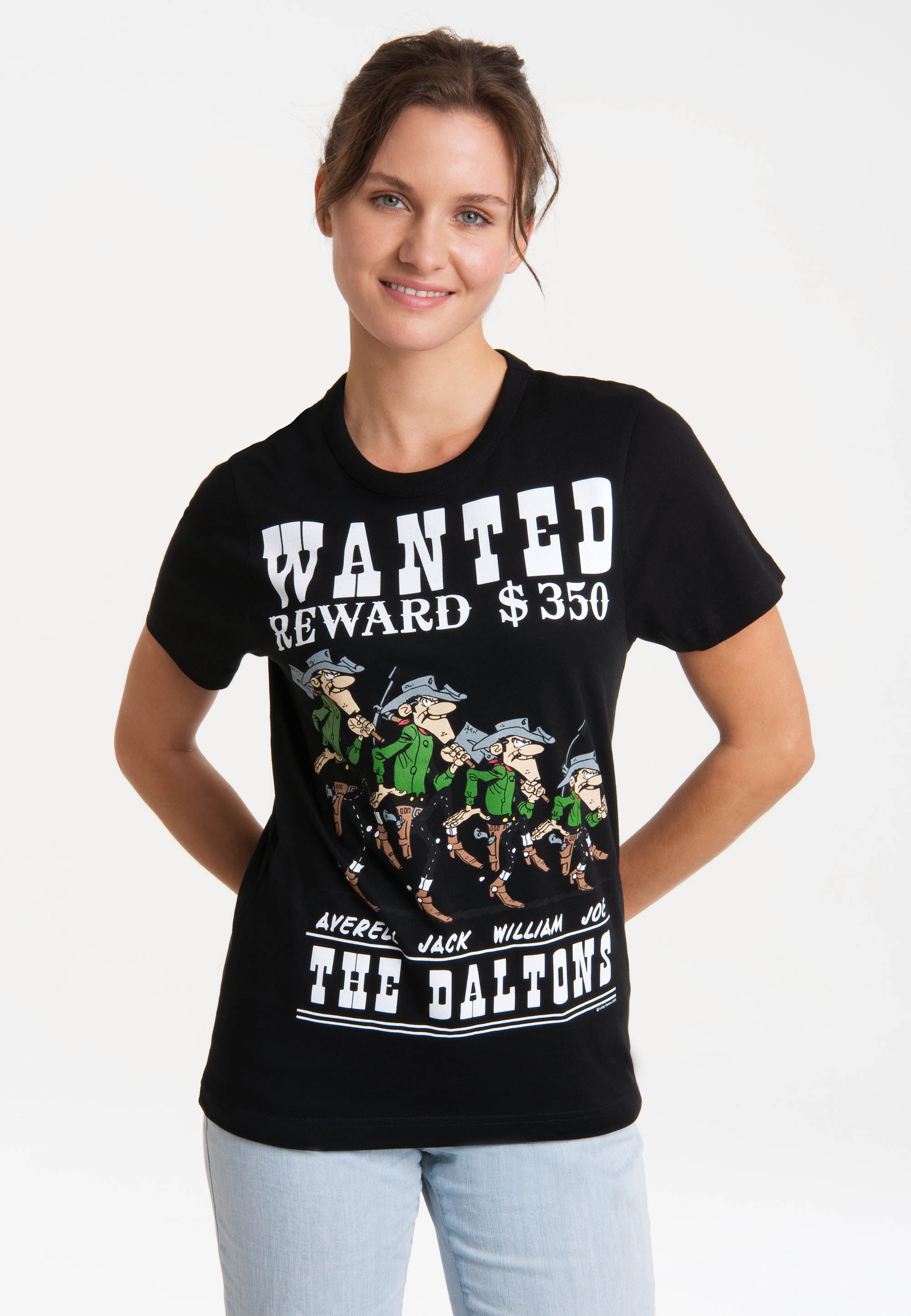 LOGOSHIRT T-Shirt "Lucky Luke - The Daltons", mit lizenziertem Print günstig online kaufen
