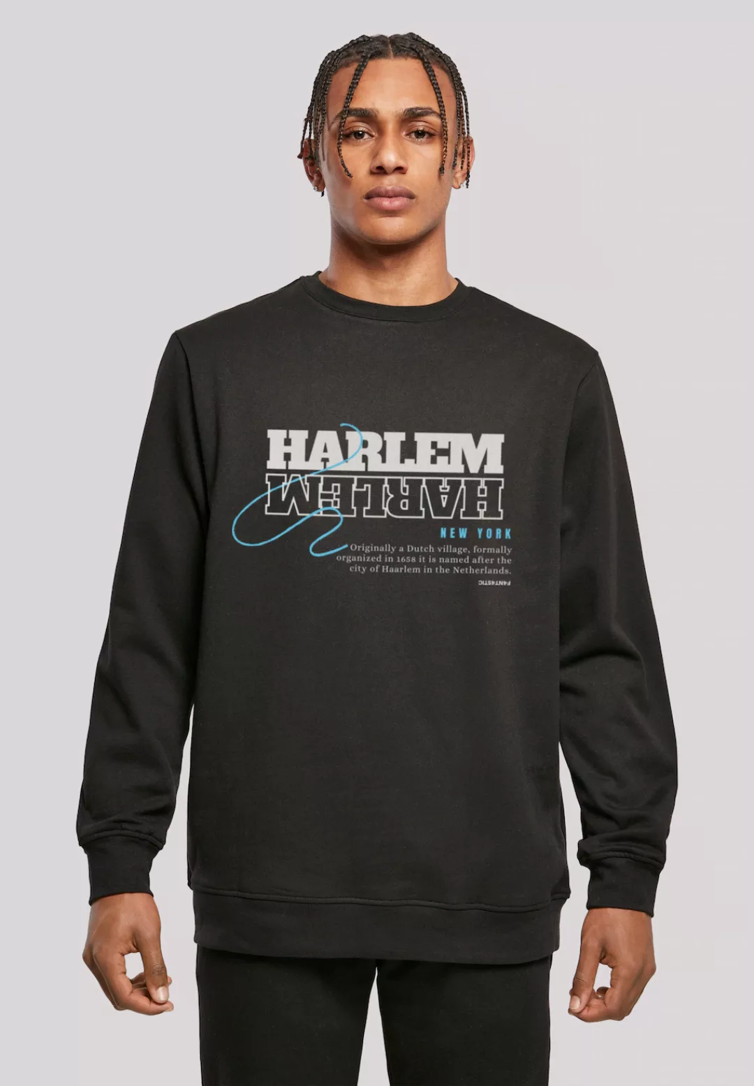 F4NT4STIC Kapuzenpullover "Harlem CREW", Print günstig online kaufen