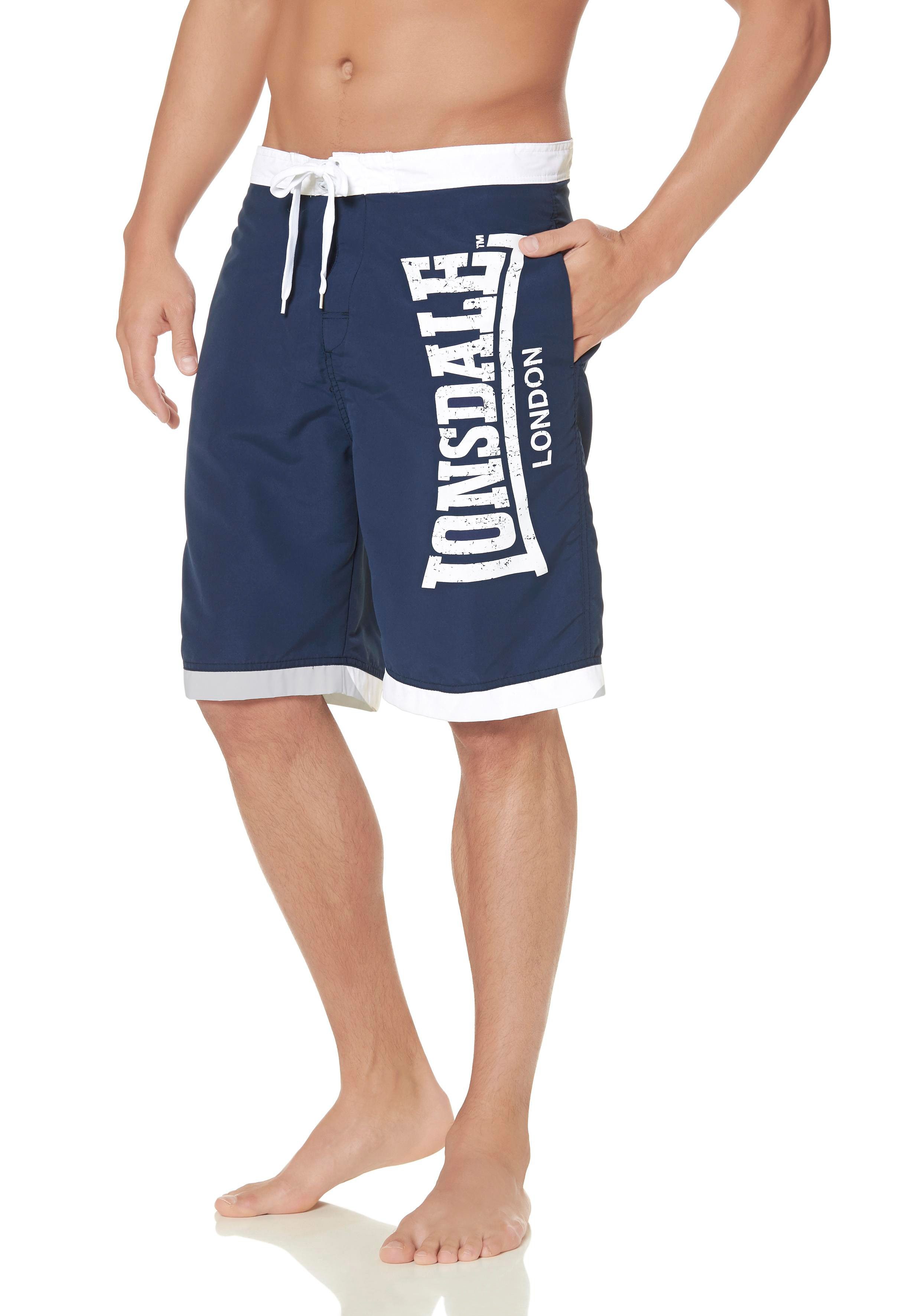 Lonsdale Boardshorts "Beach Short CLENNELL", Badeshorts, Innenhose aus Mesh günstig online kaufen