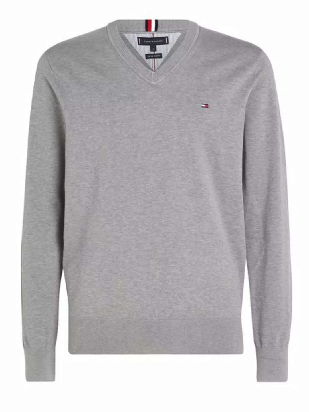 Tommy Hilfiger V-Ausschnitt-Pullover 1985 V NECK SWEATER günstig online kaufen