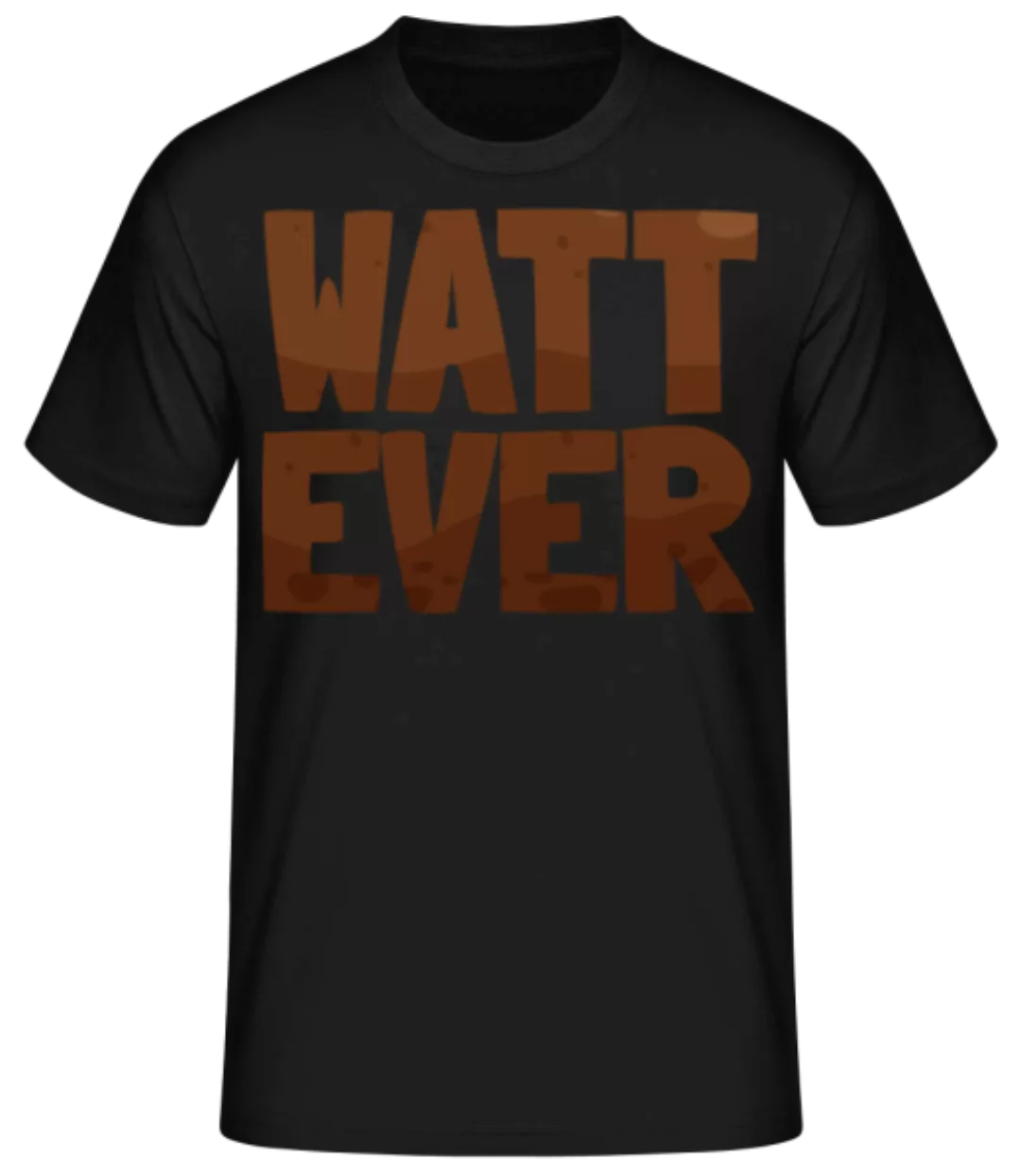 Watt Ever · Männer Basic T-Shirt günstig online kaufen