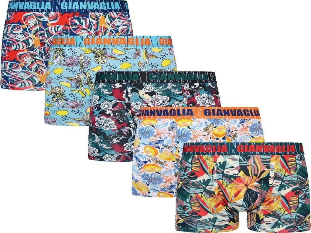 emeco Retro Boxer 5er Pack Boxershorts günstig online kaufen