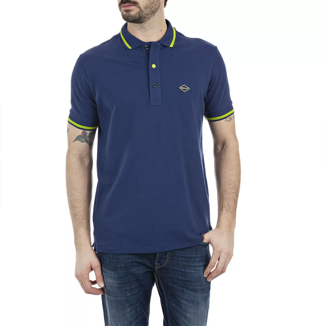 Replay Kurzarm Polo Shirt XL Reflex günstig online kaufen