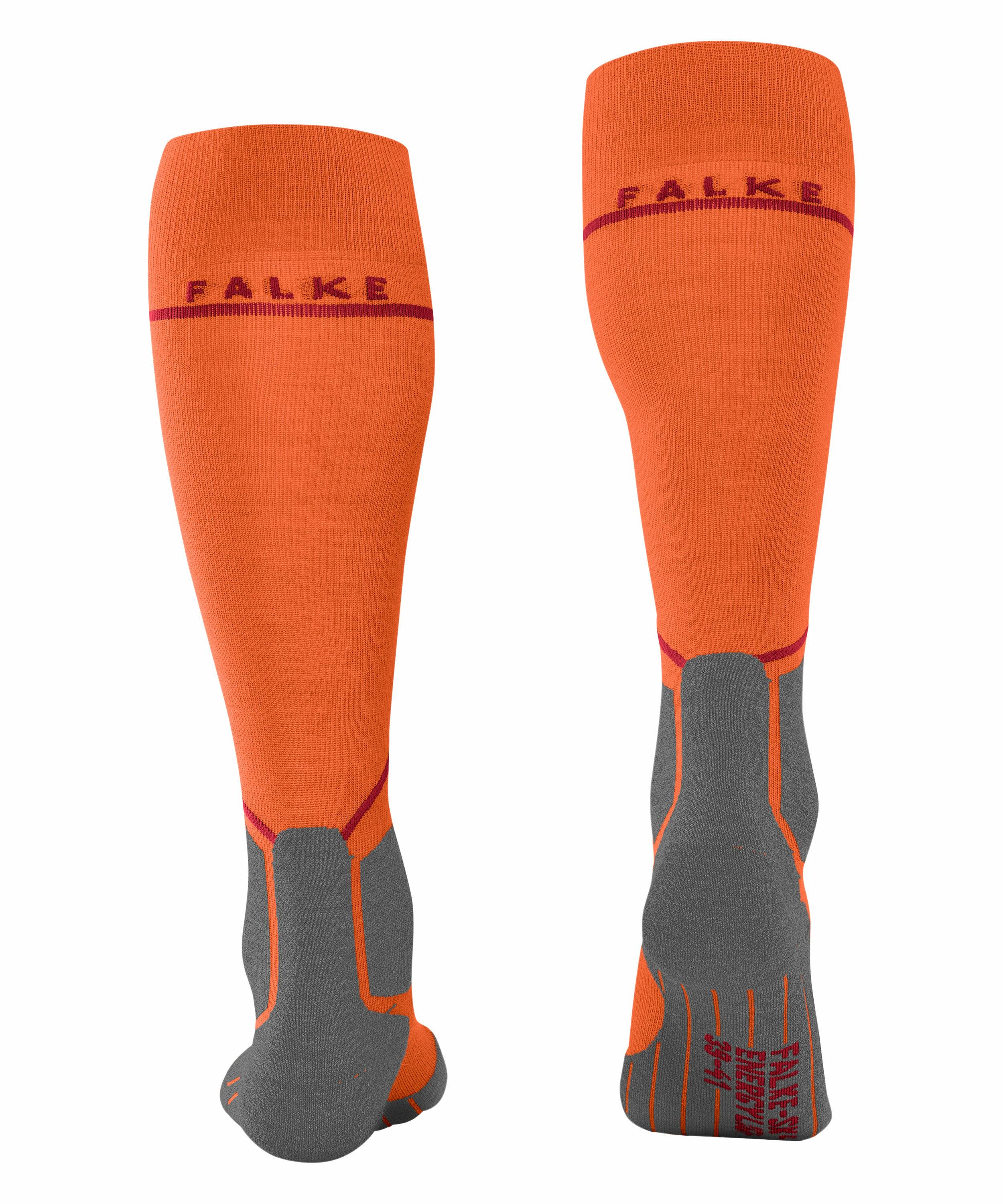 FALKE SK4 Energizing Light Herren Skisocken, 44-45, Orange, Schurwolle, 165 günstig online kaufen