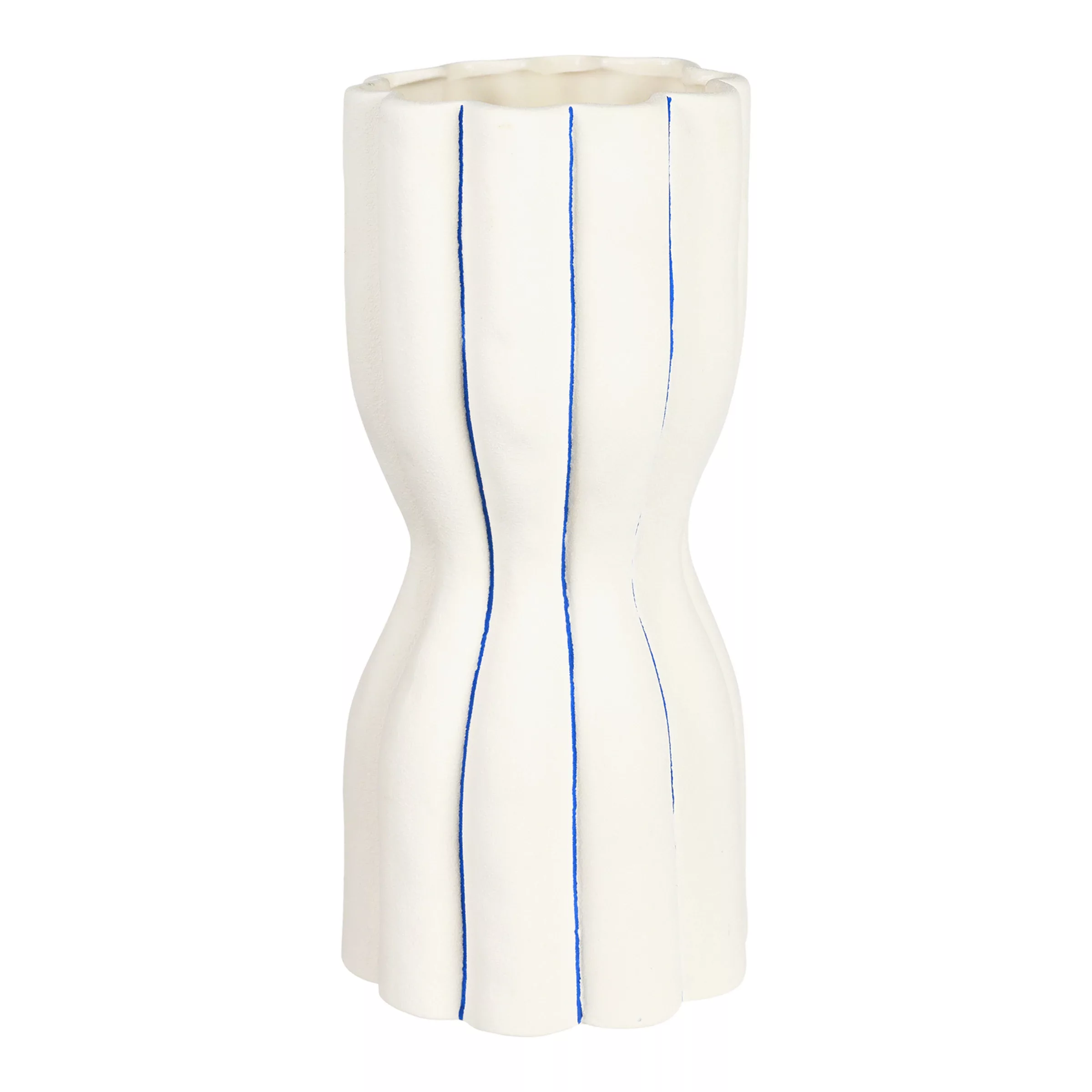 Vase NEEDLESTRIPES ca.13x30cm, bunt günstig online kaufen
