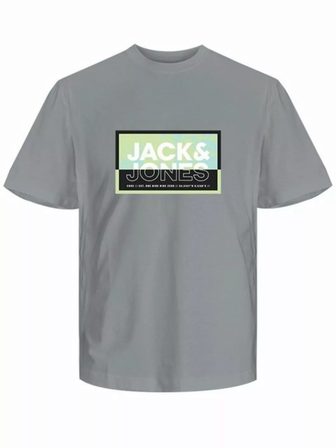 Jack & Jones T-Shirt JCOLOGAN SUMMER PRINT TEE CREW NECK FST günstig online kaufen