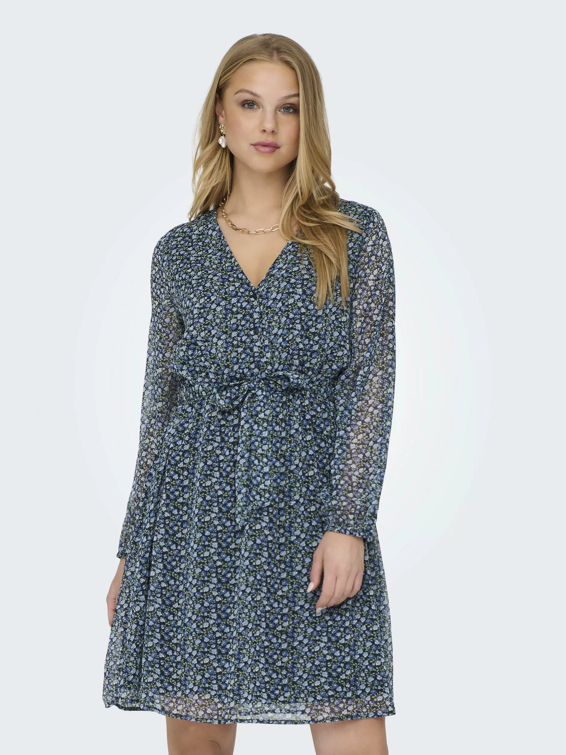 ONLY Druckkleid "ONLCERA 3/4 SHORT DRESS WVN NOOS" günstig online kaufen