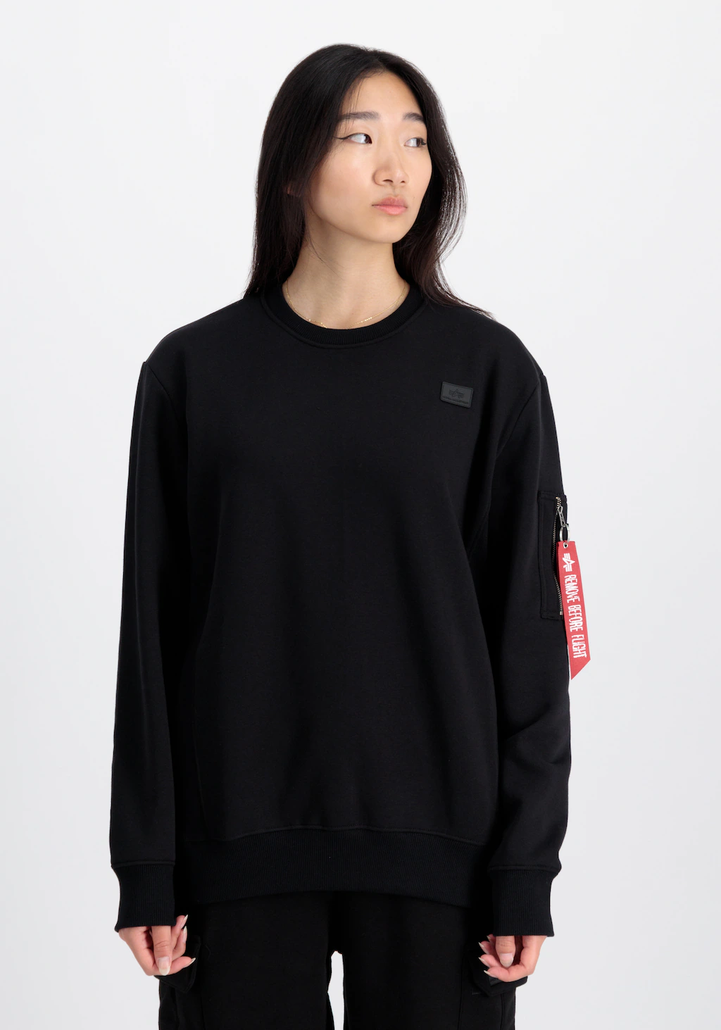 Alpha Industries Sweater "Alpha Industries Men - Sweatshirts X-Fit Label Sw günstig online kaufen