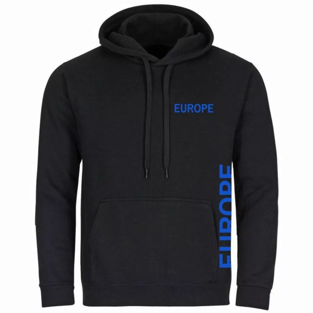 multifanshop Kapuzensweatshirt Europe - Brust & Seite - Pullover günstig online kaufen