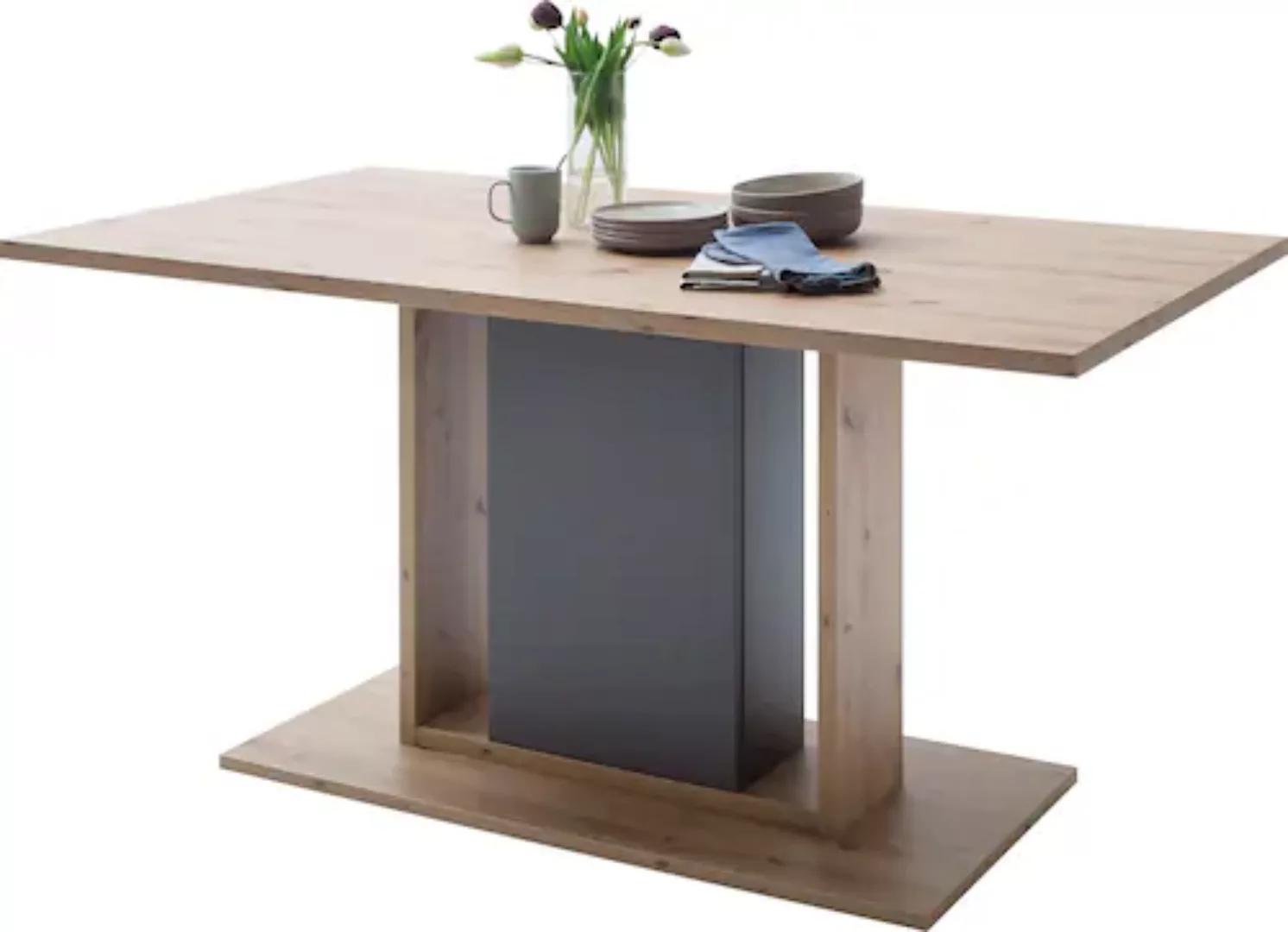 MCA furniture Esstisch "Lizzano", Landhausstil modern, bis 80 Kg belastbar, günstig online kaufen