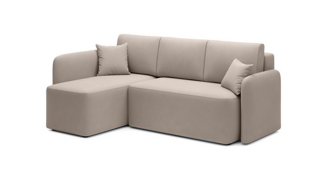 MOEBLO Ecksofa NEVRA, Modern, Eckcouch Wohnlandschaft Sofa mit Ottomane Eck günstig online kaufen