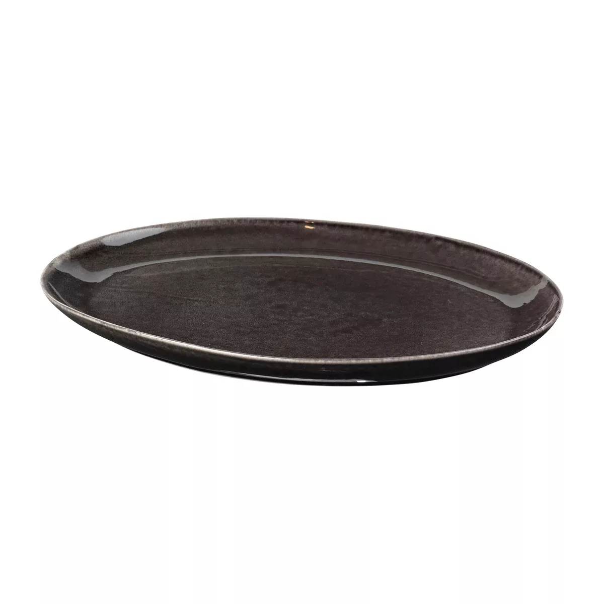 Nordic Coal Teller oval 26,5 x 36,5cm Charcoal günstig online kaufen