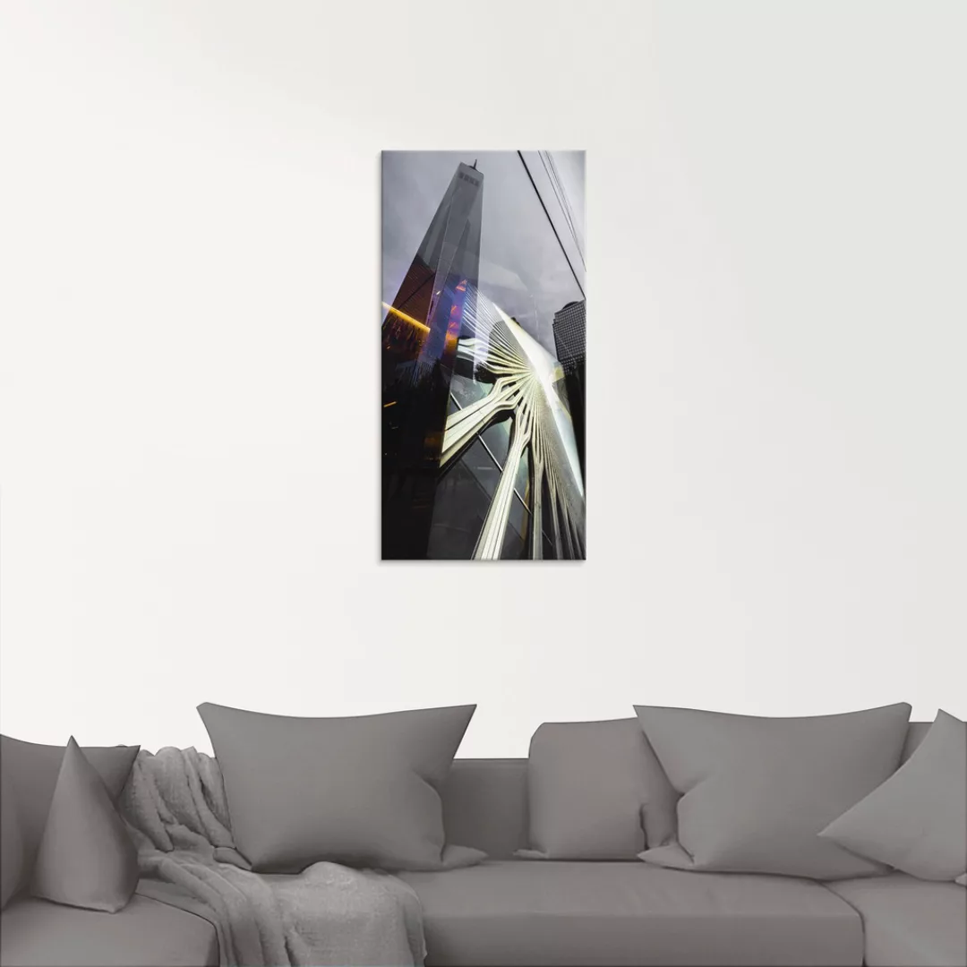 Artland Glasbild "One World Trade Center", Amerika, (1 St.), in verschieden günstig online kaufen