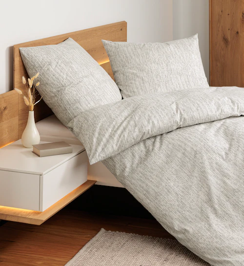 Janine Bettwäsche »Soft-Cotton71000 0«, mit Reissverschluss günstig online kaufen