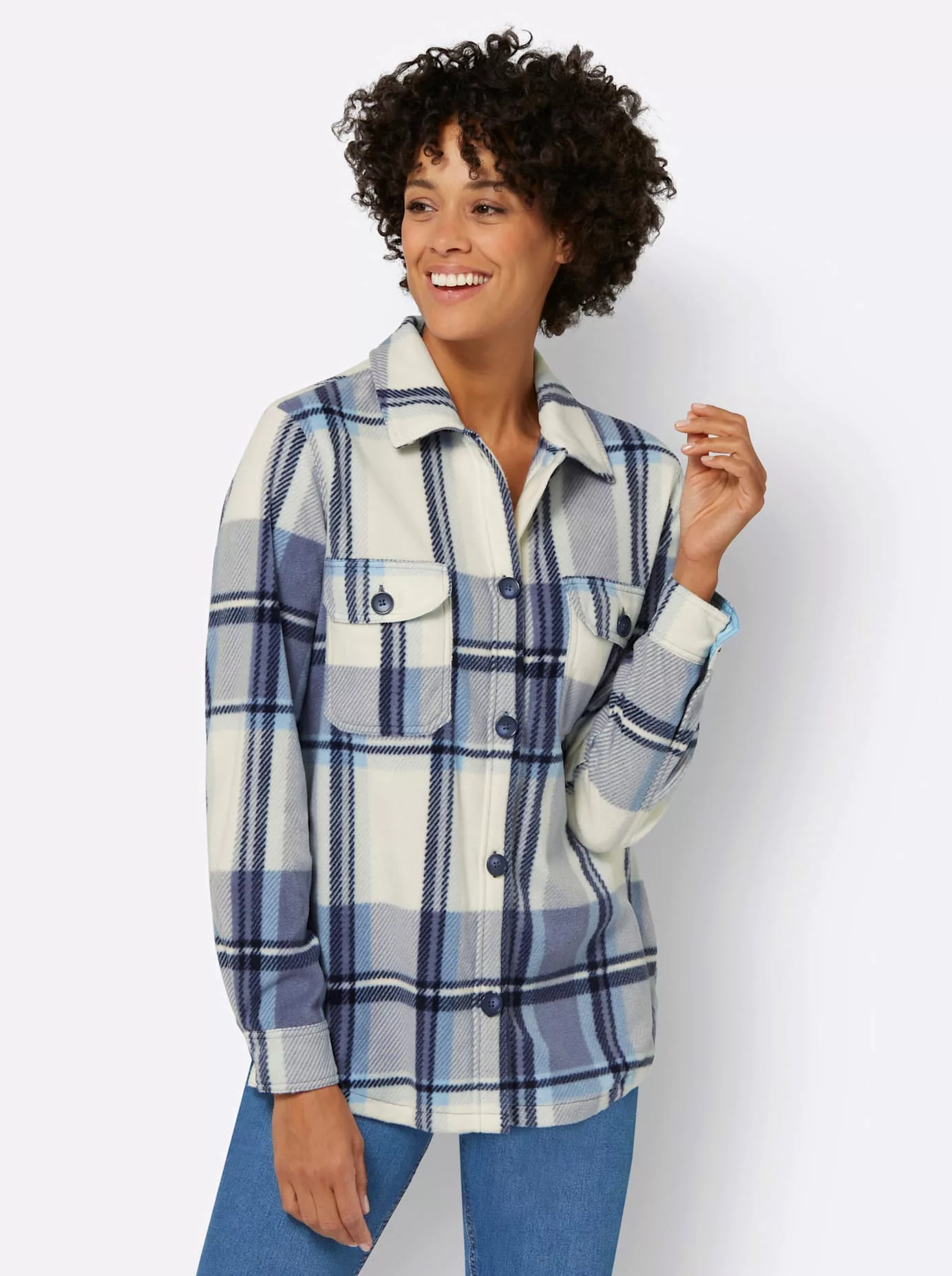 Casual Looks Fleecejacke günstig online kaufen