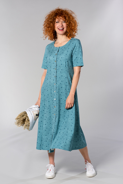 Kleid Mit Knöpfen Dahlie günstig online kaufen