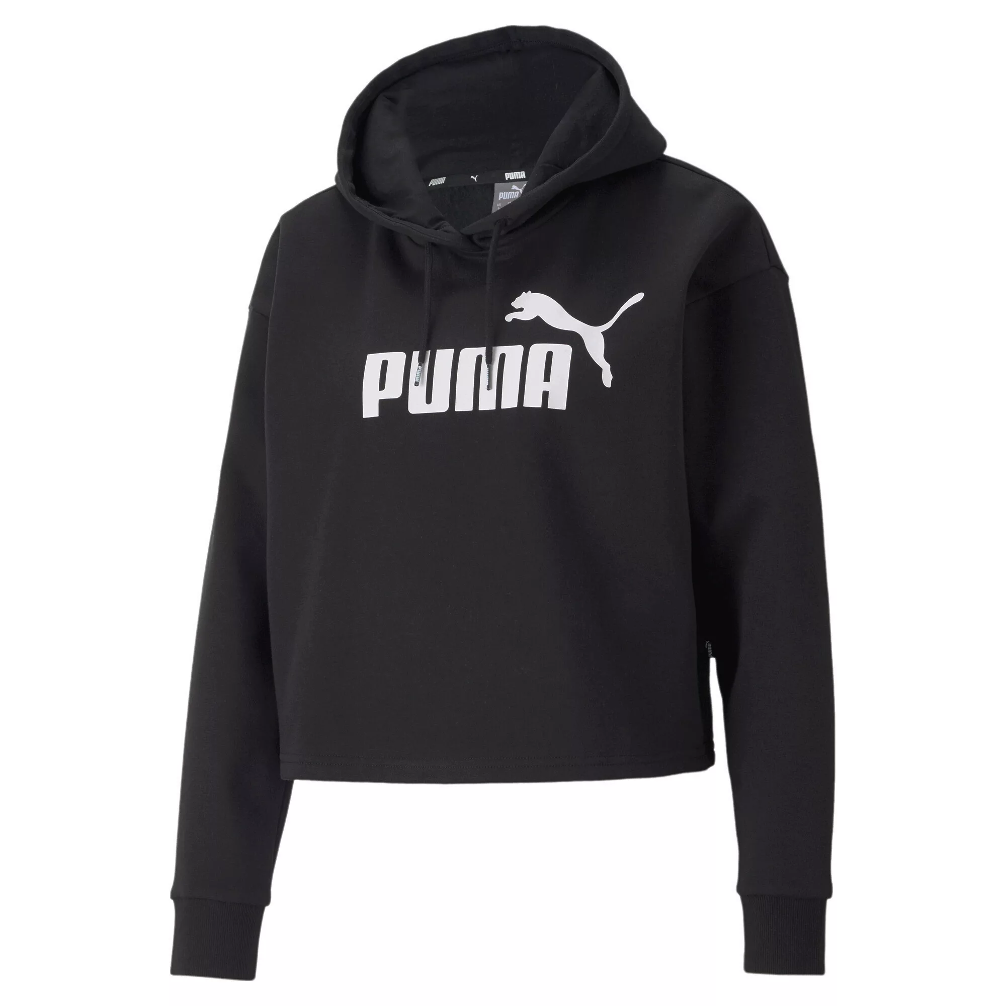 PUMA Hoodie "Essentials Cropped Logo Hoodie Damen" günstig online kaufen