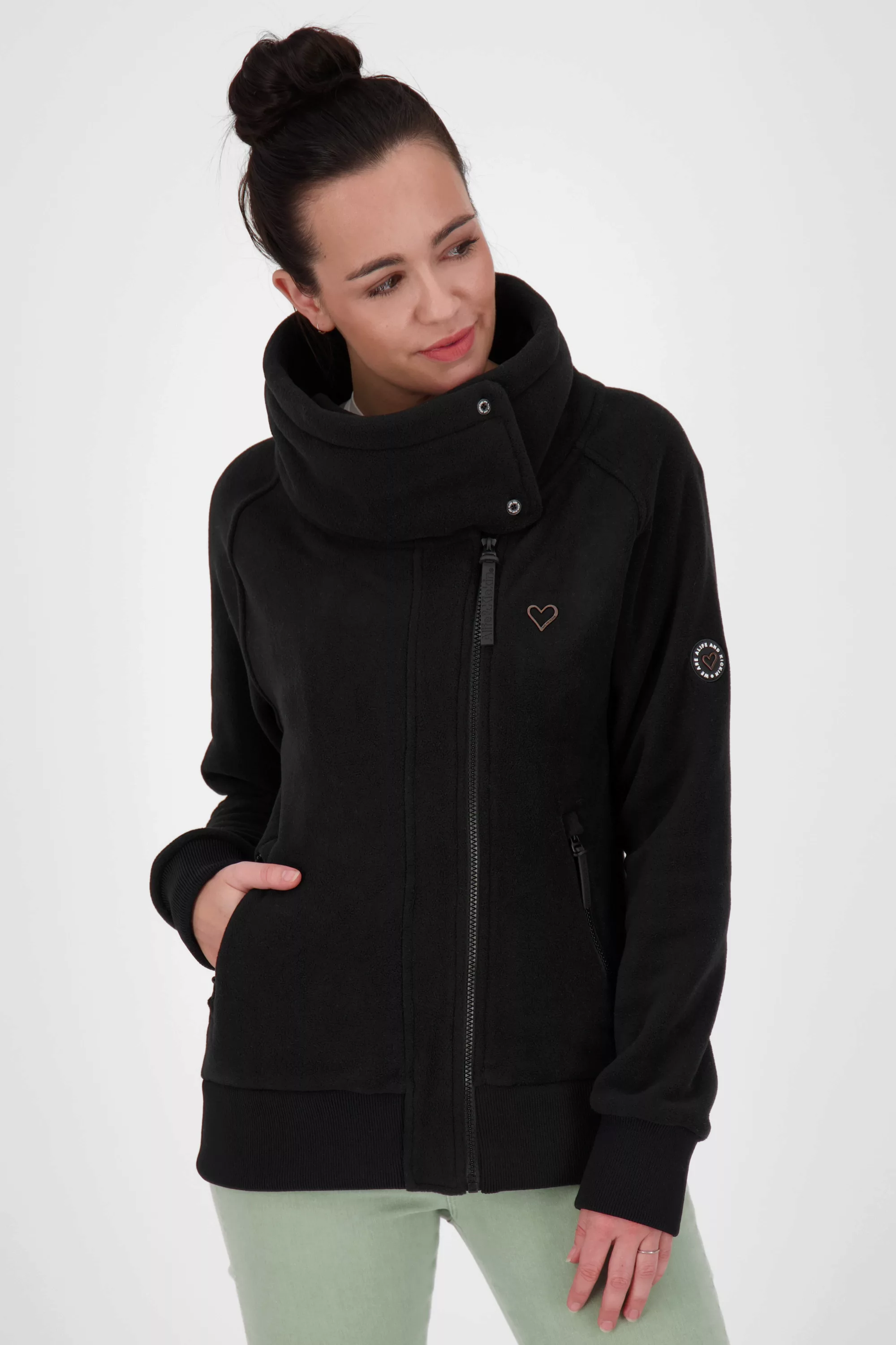 Alife & Kickin Kapuzensweatjacke "MerritAK F Sweatjacket Damen" günstig online kaufen