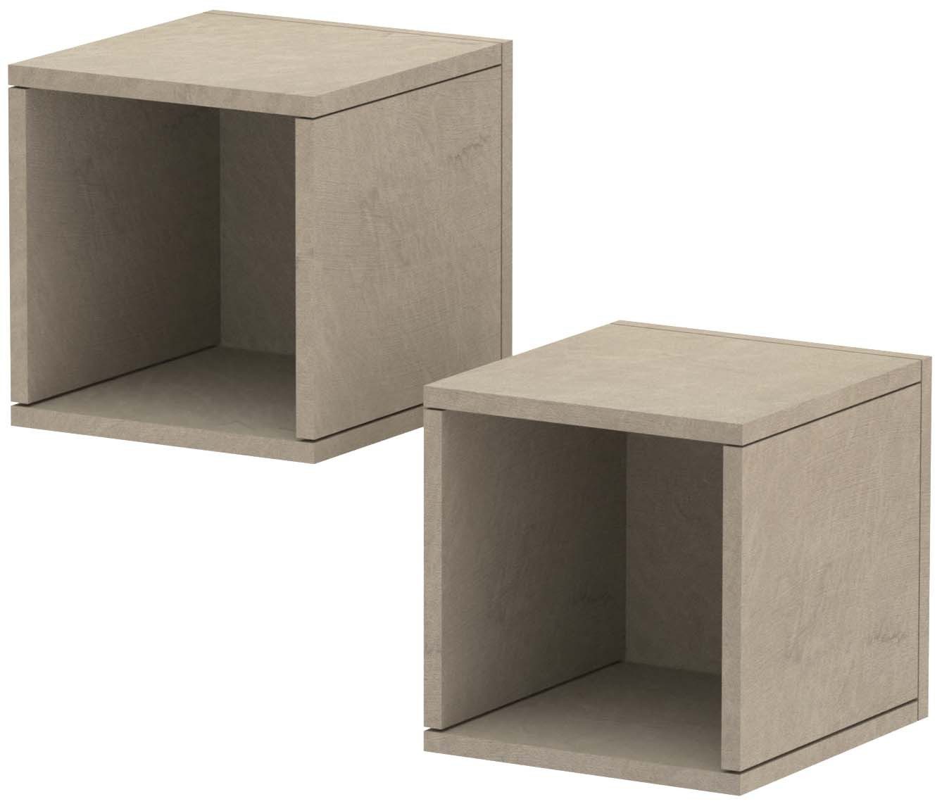 INOSIGN Wandregal Wandregal Infinity, Set 2-tlg., günstig online kaufen