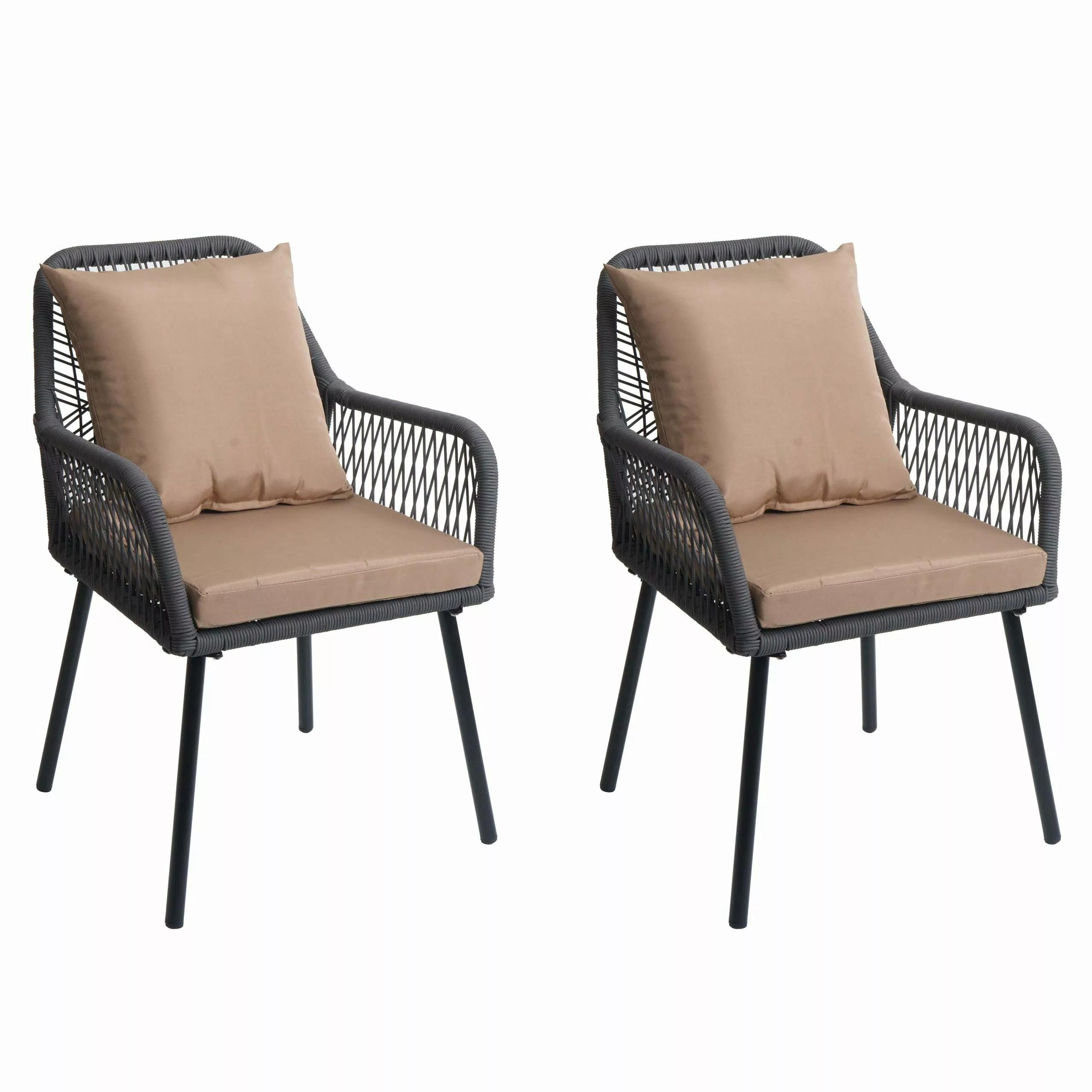 MCW Gartenstuhl MCW-O12-R (2 St), Mit günstig online kaufen