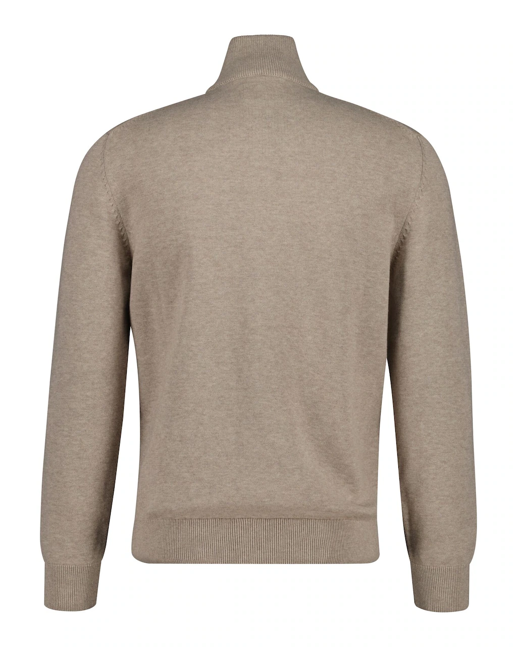 Gant Cardigan "CASUAL COTTON ZIP CARDIGAN", Mit Rippbündchen an Stehkragen, günstig online kaufen