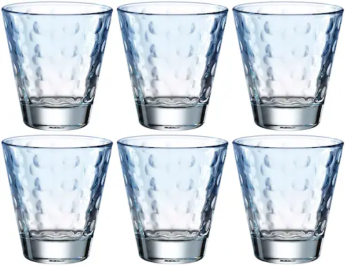 LEONARDO Gläser-Set »OPTIC«, (Set, 6 tlg.), 215 ml, 6-teilig günstig online kaufen