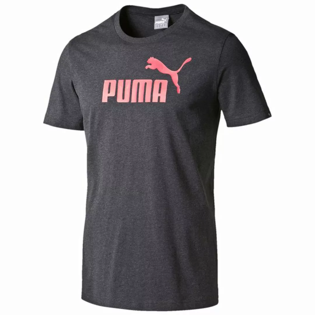 Puma Herren T-Shirt No. 1 Logo Tee Cotton Kurzarm Puma Logo, S-XXL - Farbau günstig online kaufen