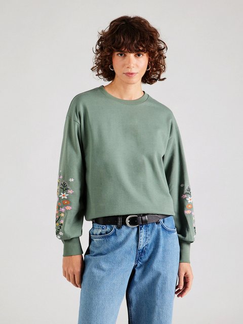 Vero Moda Sweatshirt VMSELIN (1-tlg) Stickerei günstig online kaufen