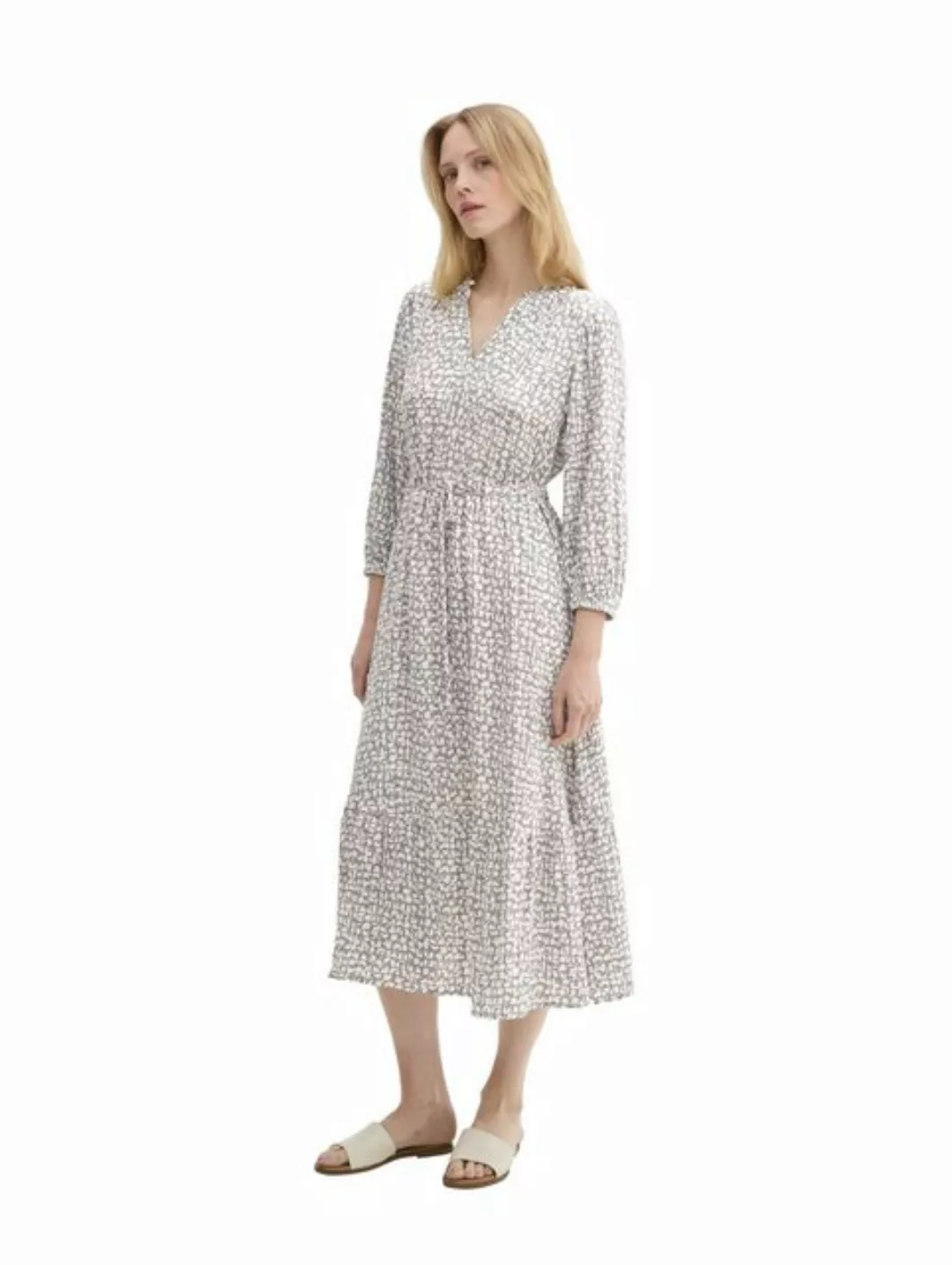 TOM TAILOR Maxikleid mit LENZING(TM) ECOVERO(TM) günstig online kaufen