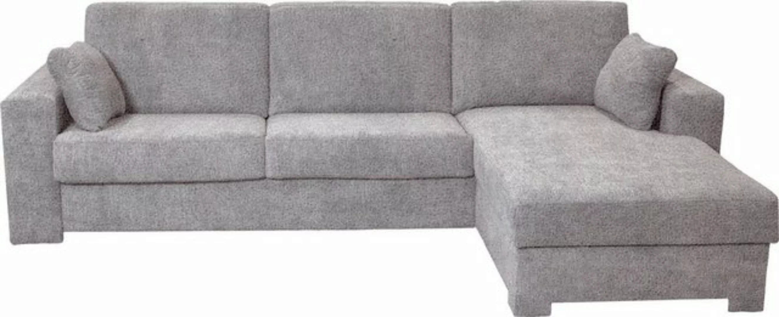 Home affaire Ecksofa "Roma "M" Matratzenhöhe 14 cm, Dauerschlaffunktion, mi günstig online kaufen