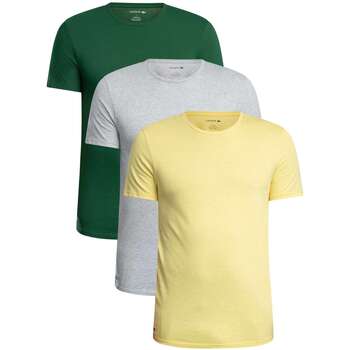 Lacoste  Pyjamas/ Nachthemden 3er-Pack Lounge-T-Shirts im Slim Fit günstig online kaufen